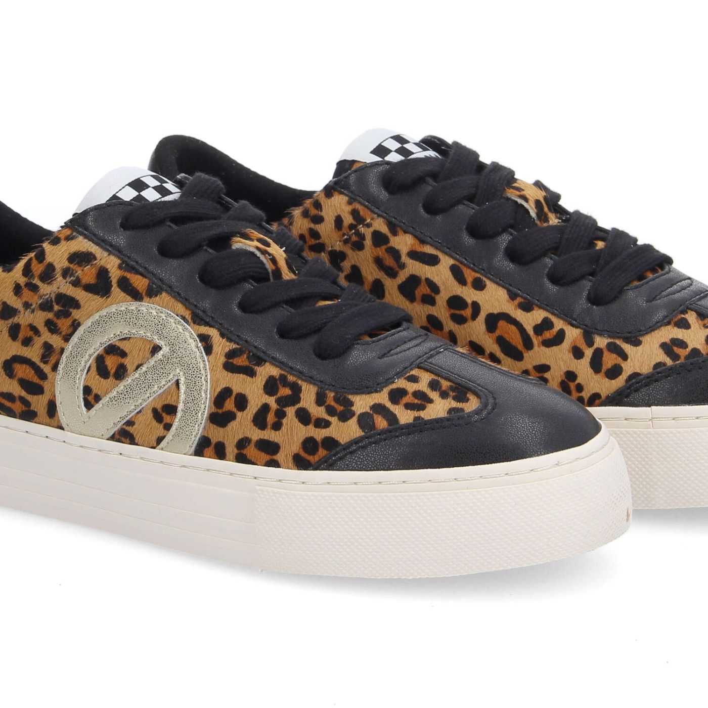 ARCADE TOE SIDE W - PONY LEO/GLOW - BRUN/NOIR
